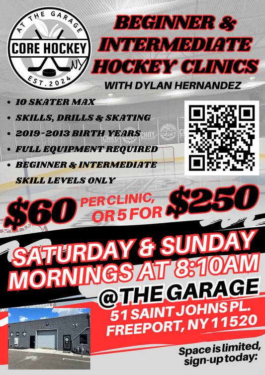 CORE Clinic - Beginner & Intermediate (5 Pack) Sat. and/or Sun. 8:10AM (2019-2013) - Dylan Hernandez